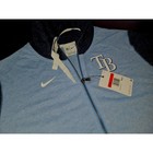 Nike Tampa Bay Rays Full Zip Hoodie Mens L Blue New Mlb 00pj-057n-ray-ore