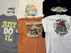  48 Pc  Random Lot Of Graphic Tshirts Mixed All Sizes Usa Brands Vintage Sports