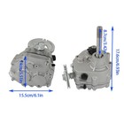 Go Kart Forward Reverse Gear Box Transmission Kit For 2-13hp Engine 4 Stroke Us
