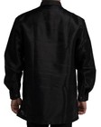 Barong World Men s Philipine Organza Classic Tagalog - Antonio - Js9 - Black - L