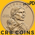 2026 P d Native American Polly Cooper Oneida Dollar 2 Coin Set - Na26pd