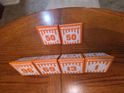Whataburger Table Tents Lot Of 6    1  13  69  96 And The Astros   Texans Tents