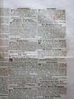 3 Rare Original 1836-1842 Newspapers Amherst New Hampshire - Over 175 Years Old