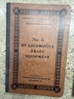 1913  1920s Instruction Pamphlets Lot 7 Westinghouse Air Brake Co Very Good 