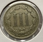 1881 Three Cent Nickel 3cn Us Coin - Vf  u315 