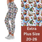 Minons Christmas Tree Holiday Women s Leggings Tc2 Extra Plus Size 20-26