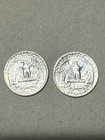 1955 P   D   Mint Silver Washington Quarters
