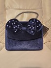 Loungefly Disney Minnie Mouse Velvet Ears Crossbody Bag   Wallet Set - Nwt