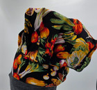 Adjustable Chef s Catering Cooking Hat With Colorful Design Pattern  2 Count