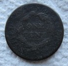 1808 Classic Head Copper  Large Cent Rare Key Date Type Coin  Vg  Corroded