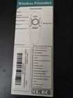 Wireless Presentation Clicker Usb-a Laser Pointer Powerpoint Presenter Xh08-r