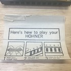 Vintage Hohner International Bluesband Harmonica Key Of C Instrument W orgnl Box