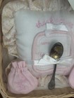 Carters Baby Cakes Newborn Girl Keepsake Gift Set Nos Shower Pink Welcome Home