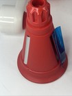 Tupperware Fusionmaster Grate Master Shredder W base  3 Graters Cone And Handle