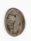 Tustin Coin Club California Elongated Silver Standing Liberty Quarter 