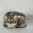 Sitten  Kitty Cat Weighted Door Stop Vintage 2003 Leslie Anderson Toy Works Set