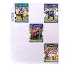 25 Ct Platinum Series 9 Pocket Pages Storage Protection For Standard Size Cards