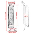 Led Saddlebag Side Filler Chrome Fender Turn Signal Run Brake Fit For Touring 14