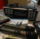 Tj Media K2 Karaoke Machine wired Mic 2pcs tir-1090 Remote song Book