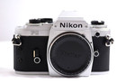 Vintage Nikon Fg Slr Camera Body With Instructions 1982
