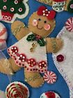 Bucilla Finished Christmas Stocking-gingerbread Dreams free Personalization