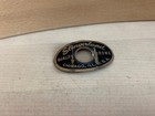 Slingerland Black   Gold Oval Badge Bass Snare Drum Part 50s 60s Vtg Pre-serial