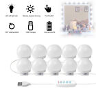 Led Vanity Lights For Mirror  Hollywood Style Vanity Lights W  10 Dimmable Bulbs