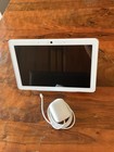 Google Nest Hub Max 10  Smart Display Chalk   Camera   Stereo Speaker   charger