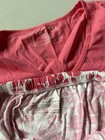 Nautica 2-piece Short Sleeve   Capri Pants Pajama Set Pink Women s Size M