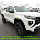 For 2023-2025 Gmc Canyon Smoke Side Markers Vinyl Decals Overlay Tint At4 Ppf