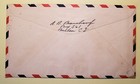 Envelope Cover Panama Canal First Day Air Mail Cosby Cachet 1930 s