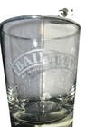 Baileys Irish Cream Heavy Bubble Bottom Glasses Frosted Logo Barware Set Of Six