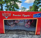 Mattel Disney Pixar Cars  Tractor Tippin  Mater  Tractor  Lightning Mcqueen