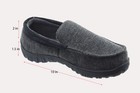 Men Slippers Bigwow Men Moccasin Slippers Size 8 Gray