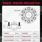  4  2  Inch 6x5 5 Hubcentric Wheel Spacers For Chevy Silverado 1500 Gmc Sierra