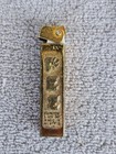 Vintage Made In Austria Gold Pez Lighter With No Feet