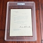 Franklin D  Roosevelt   Psa   Autograph  roosevelt Items  Wh Letter Signed 1938