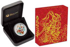Australia 2016 Lunar Year Of Monkey King Sun Wokong  1 1 Oz Silver Dollar