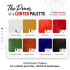 Portrait Palette By Zenart - Old Masters  Colors - Professional Oil Paint Set   