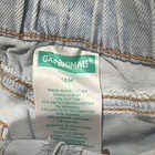 Garanimals Girls 18m Blue Denim Mini Skirt Short Solid Button Pockets