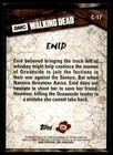 2018 Topps Walking Dead Season 8 Part 1 Character Card  c-17 Enid