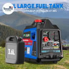 4000 Watt Inverter Generator  120v Gas Powered Generator Superquiet  Rv Ready ep