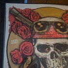 Guns N    Roses Gig Poster 2017 Miami  Blacklight  Screenprint Rare Ltd 17 Of 100