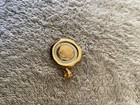 Italian 500 Lire Coin Charm Pendant W bale