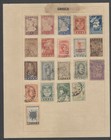 Greece Old Collection On 2 Album Pages