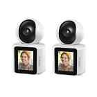 Tmezon Wireless Security Camera Two Way Audio Call With 2 8   Monitor Free App