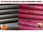 200  2 0 Excelene Welding Cable 100 Ft Red   100 Ft Black Usa Made  Epdm Jacket