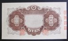 1942 Japan 5 Yen Unc Banknote P-43a Rare Wwii Ww2 Japanese Crisp Note