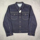 Todd Snyder Denim Jacket Mens Xl Indigo Rinse Dark Blue Trucker Pockets New