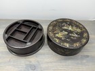 19th Century Antique Chinese Wood Box Mother Of Pearl Inlay Beautiful 